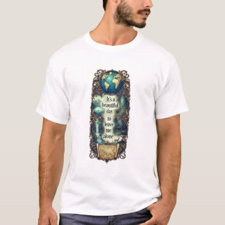 Het is een mooie dag om me met rust te laten" Vint T-shirt