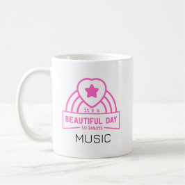 Het Is Een Mooie Dag Om Muziekleraar Te Leren Koffiemok