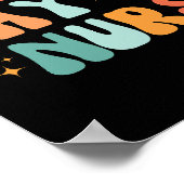  Het is een mooie dag om te zweten Poster (Hoek)