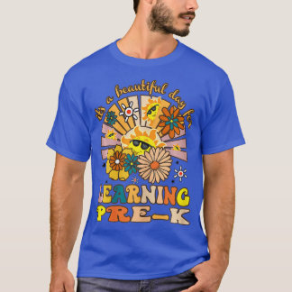Het is een mooie dag om voor het eerst leraar te l t-shirt
