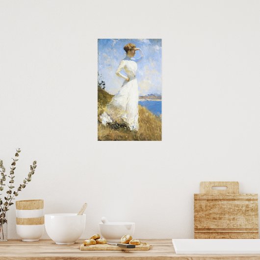 Het is een mooie dag! poster (Keuken)