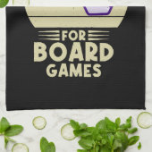 Het is een mooie dag voor bordspellen grappige gam theedoek (Gevouwen)