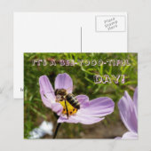 Het is een mooie dag voor de bijen! / Bee Poscard Briefkaart (Voorkant / Achterkant)