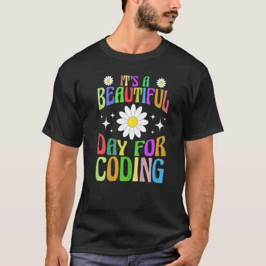 Het is een mooie dag voor de viering van coderende t-shirt (Voorkant)