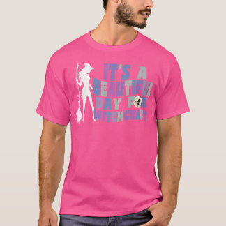 Het is een mooie dag voor getuige-retro-heks. t-shirt