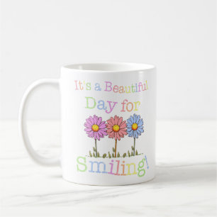 Het is een mooie dag voor Smiling Graphic - Classi Koffiemok