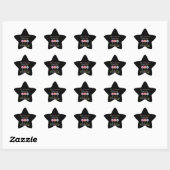 Het is een mooie dag voor Smiling Graphic - Star S Ster Sticker (Vel)