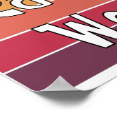 Het is een mooie wereld poster (Hoek)