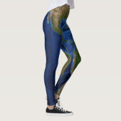 Het is een mooie wereld - westerne hersenhelft leggings (Rechts)