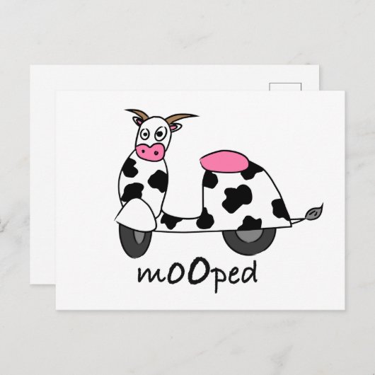 Het is een Mooped! Briefkaart (Voorkant / Achterkant)