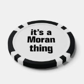 het is een moran ding pokerchips (Enkel)