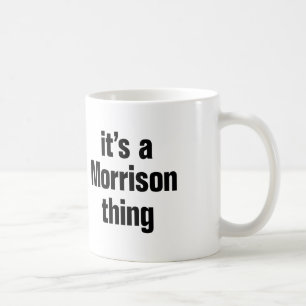 het is een morrison-ding koffiemok