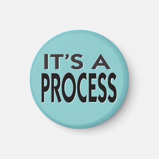 Het is een motivatie slogan van het Proces Magneet (Voorkant)