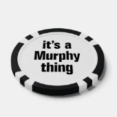 het is een murphy-ding pokerchips (Enkel)