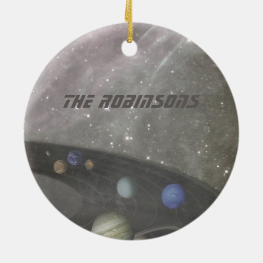 Het is een Musical Universe Keramisch Ornament (Achterkant)