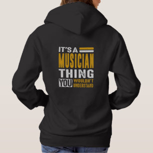 Het is een muzikant ding hoodie
