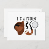 Het is een mysterie briefkaart (Voorkant / Achterkant)