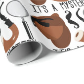 Het is een mysterie cadeaupapier (Rol Hoek)