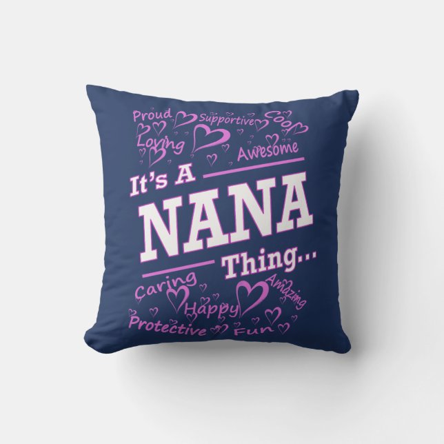 HET IS EEN NANA DINGEN KUSSEN (Voorkant)