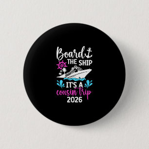 Het is een neven cruise reis 2026 vakantie neven C Ronde Button 5,7 Cm