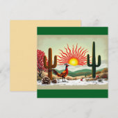 Het is een New Mexico Kerstmis Kaart (Voorkant / Achterkant)