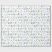 Het is een nieuw babypakpapier cadeaupapier (Vlak)