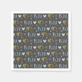 Het is een nieuw babypapier Napkin Servet (Voorkant)