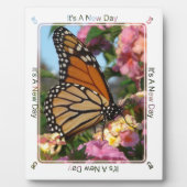 Het is een nieuwe dag (Monarch Butterfly) Fotoplaat (Voorkant)