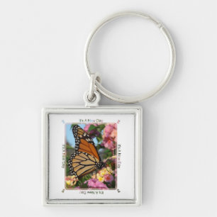 Het is een nieuwe dag (Monarch Butterfly) Sleutelhanger