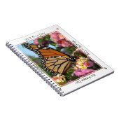 Het Is Een Nieuwe Dag (Monarch Vlinder) Notitieboek (Rechterzijde)