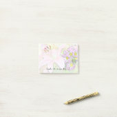 Het is een nieuwe dag post notes (Op bureau)