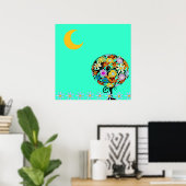 Het is een nieuwe dag - poster (Thuiskantoor)
