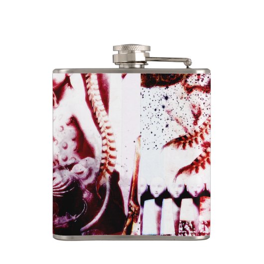 Het is een Nightmare-fles Heupfles (Achterkant)