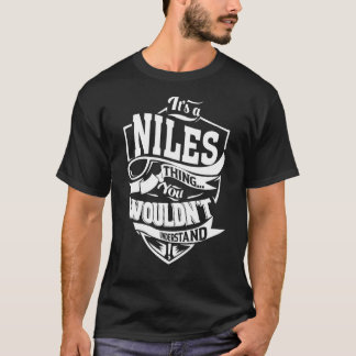 Het is een NILES-ding T-shirt