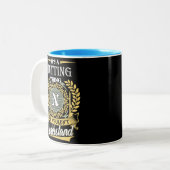 Het is een notenkraker die je niet kunt begrijpen tweekleurige koffiemok (Voorkant links)