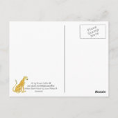 Het is een Oerwoud Cheetah Post Kaart (Achterkant)