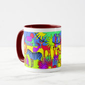 Het is een Oerwoud daar Mok (Voorkant links)