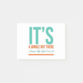 Het is een oerwoud daar. post-it® notes (Voorkant)