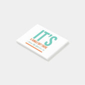 Het is een oerwoud daar. post-it® notes (Schuin)