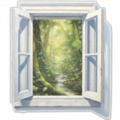 Het is een Oerwoud daarbuiten! Sticker (Voorkant)