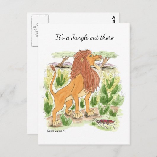 Het is een Oerwoud uit de Kaart (Voorkant / Achterkant)