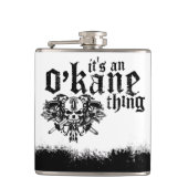 Het is een O'Kane ding Heupfles (Voorkant)