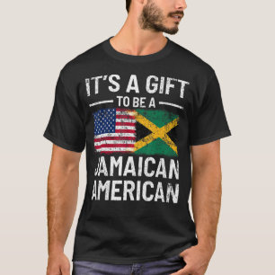 Het is een om een Jamaicaanse vlaggeprid te worde T-shirt