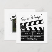 Het is een omloop - Foto van Movie Wedding Harteli Bedankkaart (Voorkant / Achterkant)