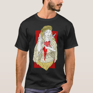 Het is een onderdeel van de Broken Heart Maiden Ta T-shirt