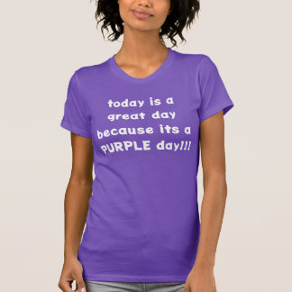 Het is een PAARSE dag! T-shirt