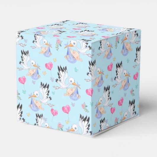 Het is een padvinder Baby Bedankdoosjes (Achterkant)