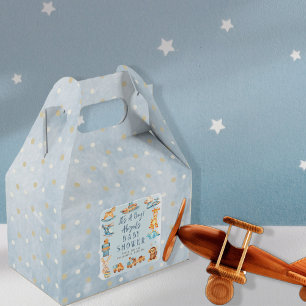 Het is een padvinder Baby shower van gevulde Spe Bedankdoosjes