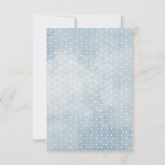 Het is een padvinder | Baby shower van gevulde Spe Bedankkaart (Achterkant)