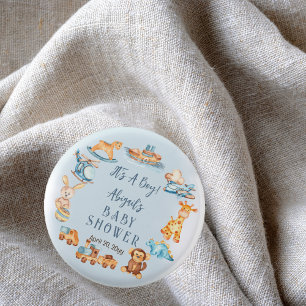 Het is een padvinder   Baby shower van gevulde Spe Ronde Button 3,2 Cm
